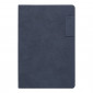 Ежедневник Flexy Tenero Suede A5, синий, недатированный, в гибкой обложке с петлей для ручки Ежедневник Flexy Tenero Suede A5, синий, недатированный, в гибкой обложке с петлей для ручки