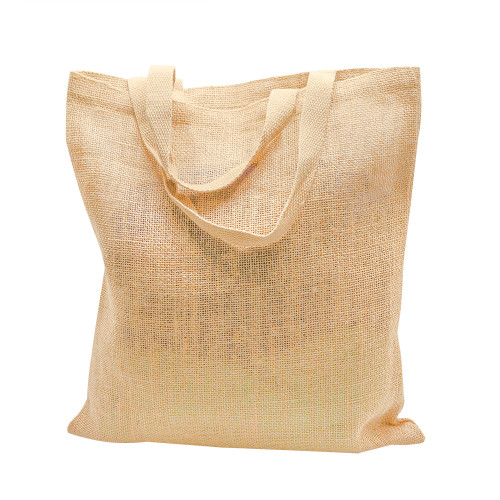 Cумка хозяйственная Bagsy Jute 270 г/м2, бежевая Cумка хозяйственная Bagsy Jute 270 г/м2, бежевая