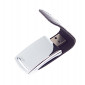 Флеш накопитель Shine, USB 2.0 32GB, металл/кожзам, серебро/черный 32GB