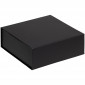 Подарочная коробка, размер 25*21*8,5 см, Solution Prestige Linen с магнитным клапаном, черная, Подарочная коробка, размер 25*21*8,5 см, Solution Prestige Linen с магнитным клапаном, черная,