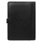 Ежедневник в суперобложке Country Leather Sky A5+ из нат. кожи, черный, недатированный, с магнитным клапаном, в подарочной коробке Ежедневник в суперобложке Country Leather Sky A5+ из нат. кожи, черный, недатированный, с магнитным клапаном, в подарочной коробке