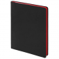 Еженедельник Flexy Latte Soft Touch Black Edition Color A4, черный с красным, датированный на 2026 г, в гибкой обложке Еженедельник Flexy Latte Soft Touch Black Edition Color A4, черный с красным, датированный на 2026 г, в гибкой обложке