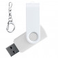 Флеш накопитель Twister 16GB, пластик Софт Тач/металл, белый/белый Флеш накопитель Twister 16GB, пластик Софт Тач/металл, белый/белый