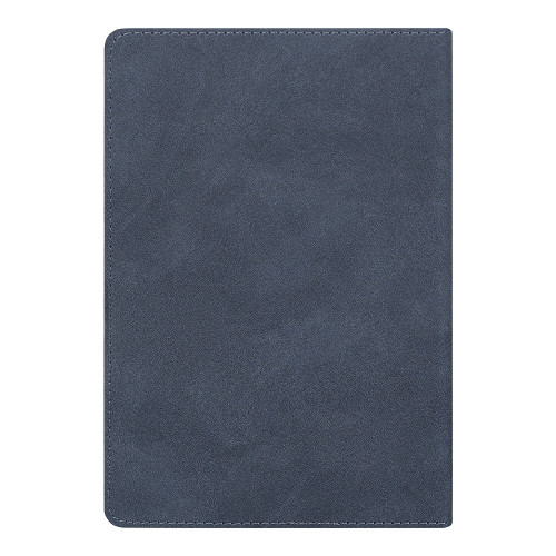 Ежедневник Flexy Tenero Suede A5, синий, недатированный, в гибкой обложке с петлей для ручки Ежедневник Flexy Tenero Suede A5, синий, недатированный, в гибкой обложке с петлей для ручки