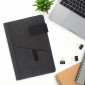 Ежедневник Smart New York Suede А5, серый, недатированный, в твердой обложке с поролоном, в подарочной коробке Ежедневник Smart New York Suede А5, серый, недатированный, в твердой обложке с поролоном, в подарочной коробке