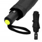 Автоматический противоштормовой зонт Vortex To Go, чёрный/жёлтый Автоматический противоштормовой зонт Vortex To Go, чёрный/жёлтый