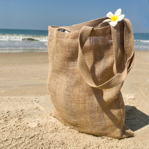 Cумка хозяйственная Bagsy Jute 270 г/м2, бежевая Cумка хозяйственная Bagsy Jute 270 г/м2, бежевая