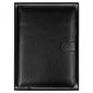 Ежедневник в суперобложке Country Leather Sky A5+ из нат. кожи, черный, недатированный, с магнитным клапаном, в подарочной коробке Ежедневник в суперобложке Country Leather Sky A5+ из нат. кожи, черный, недатированный, с магнитным клапаном, в подарочной коробке