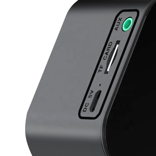 Часы-метеостанция Allora с Bluetooth колонкой функцией Hands free, черные Часы-метеостанция Allora с Bluetooth колонкой функцией Hands free, черные