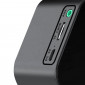 Часы-метеостанция Allora с Bluetooth колонкой функцией Hands free, черные Часы-метеостанция Allora с Bluetooth колонкой функцией Hands free, черные