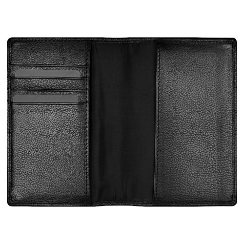 Обложка для паспорта Leather Trend из нат. кожи, черный Обложка для паспорта Leather Trend из нат. кожи, черный