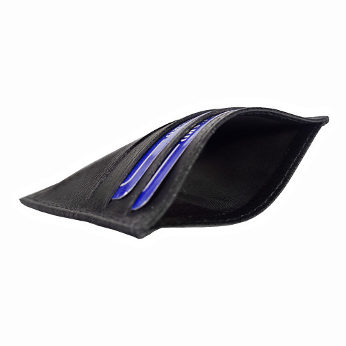 Футляр для кредитных карт/картхолдер Leather Way из нат. кожи, черный Футляр для кредитных карт/картхолдер Leather Way из нат. кожи, черный