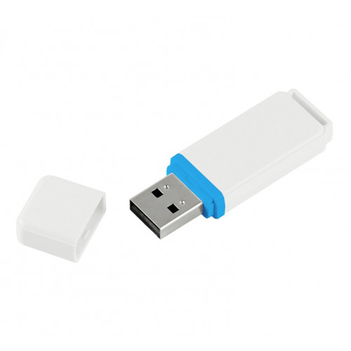 Флеш накопитель USB 2.0 Goodram UMO2 16GB, пластик, белый/голубой,16 Gb Флеш накопитель USB 2.0 Goodram UMO2 16GB, пластик, белый/голубой,16 Gb