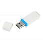 Флеш накопитель USB 2.0 Goodram UMO2 16GB, пластик, белый/голубой,16 Gb Флеш накопитель USB 2.0 Goodram UMO2 16GB, пластик, белый/голубой,16 Gb