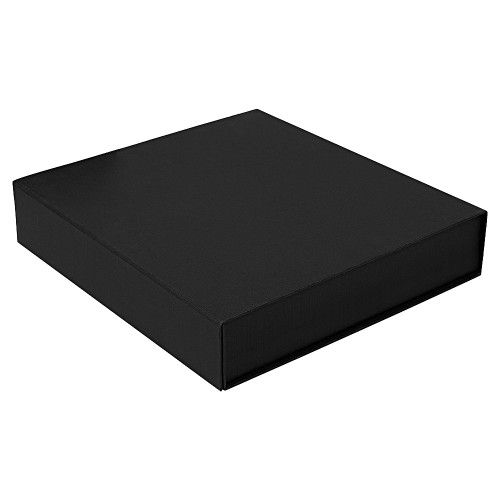 Подарочная коробка, размер 29,5x40,5x8 см, Solution Prestige с магнитным клапаном, черная, с черным ложементом под вырубку Подарочная коробка, размер 29,5x40,5x8 см, Solution Prestige с магнитным клапаном, черная, с черным ложементом под вырубку