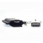 Флеш накопитель USB 2.0 Palermo в кожаном чехле 32GB, металл, черный/серебристый Флеш накопитель USB 2.0 Palermo в кожаном чехле 32GB, металл, черный/серебристый