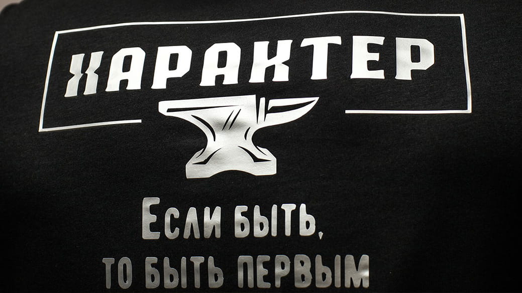 Пример принта на свитшоте
